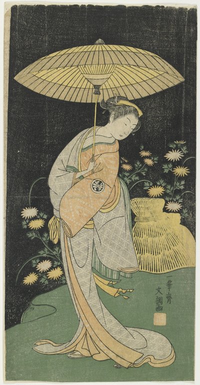 Segawa Kikunojo II by Ippitsusai Bunchō